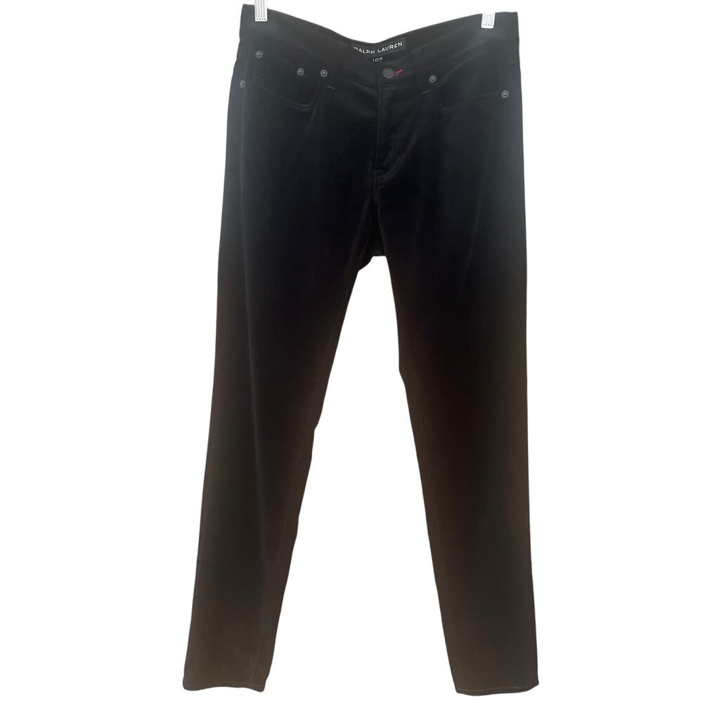 Ralph Lauren Women's Velvet 5-Pocket Pants 8